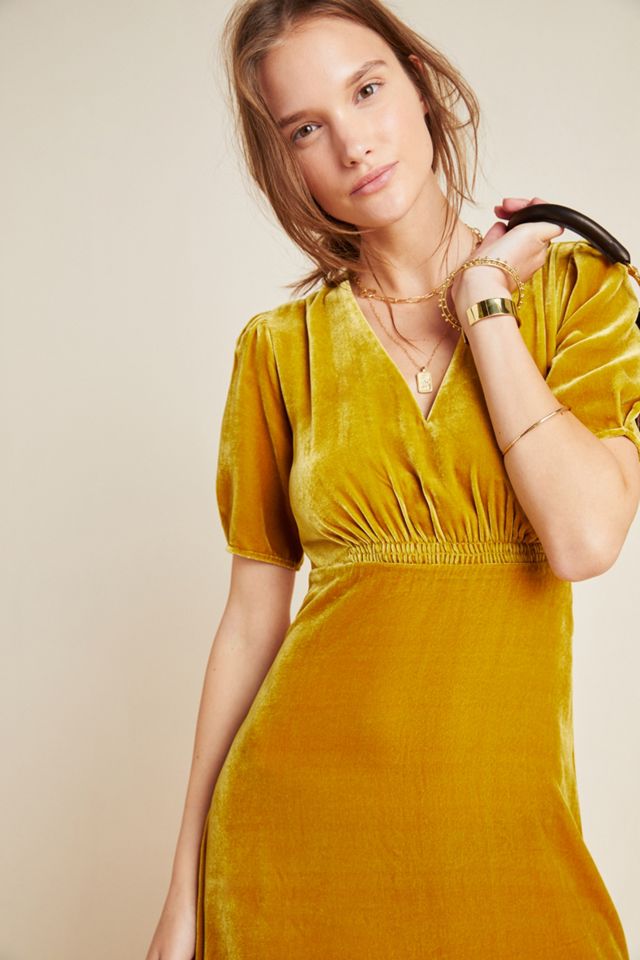 Sonrisa Velvet Midi Dress #2