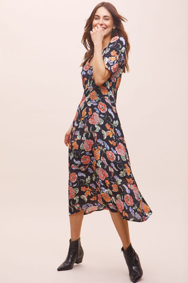 Kachel Emma Floral Midi Dress #1