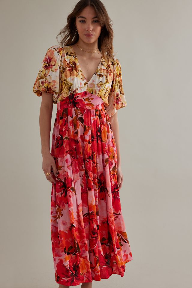 Kachel Mable Midi Dress | Anthropologie UK