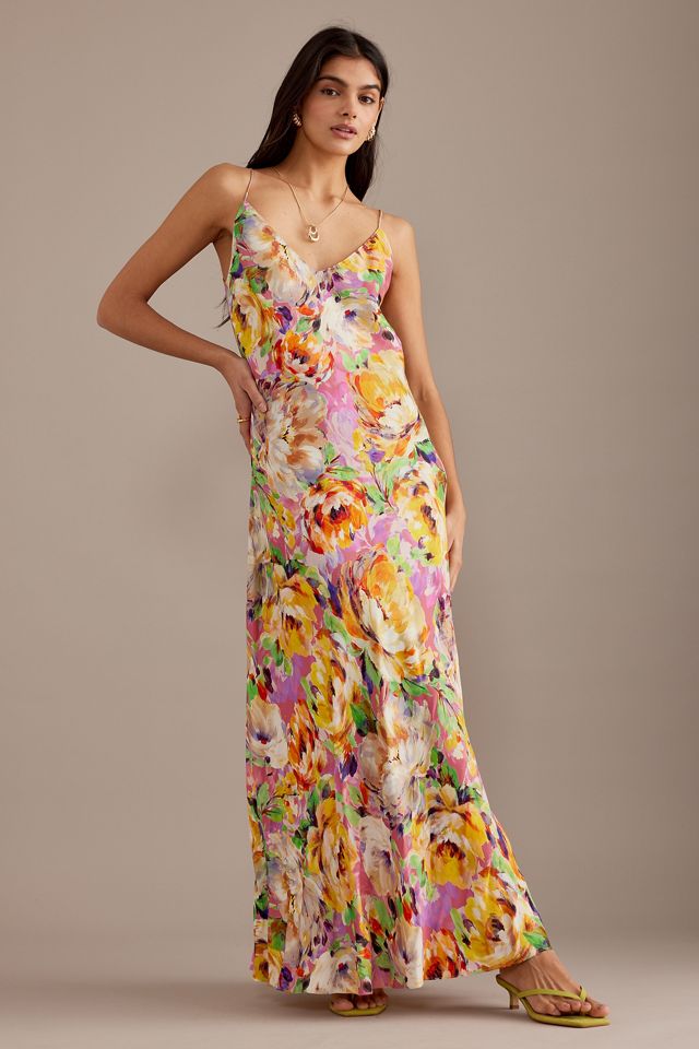 Kachel Rita Sleeveless Maxi Slip Dress #1