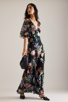 Kachel Georgie Floral Maxi Dress
