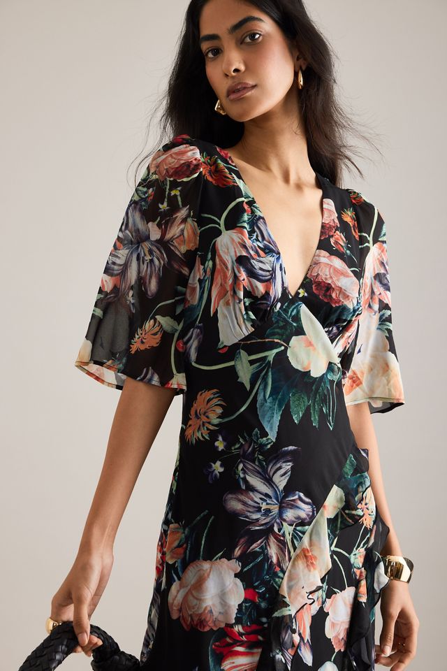 Robe longue à fleurs Georgie Kachel #2