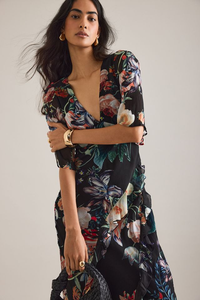 Robe longue à fleurs Georgie Kachel #3