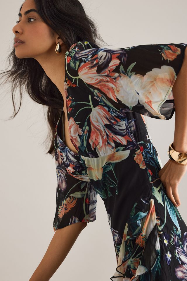 Robe longue à fleurs Georgie Kachel #4