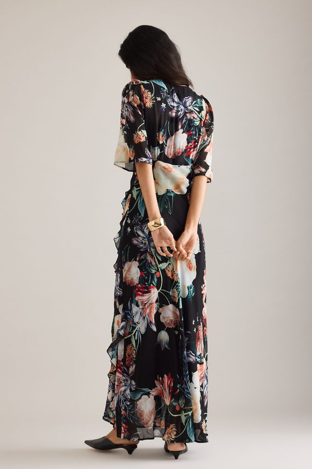 Robe longue à fleurs Georgie Kachel #1