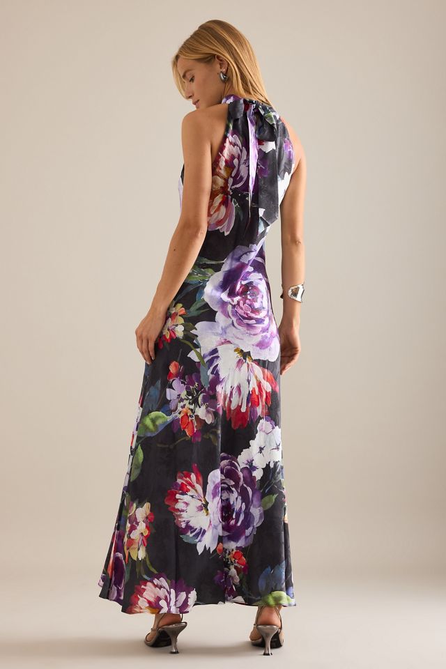 Kachel Floral Halter Maxi Dress #5