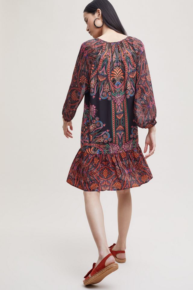 Robe en soie imprimée Kachel Einry #1