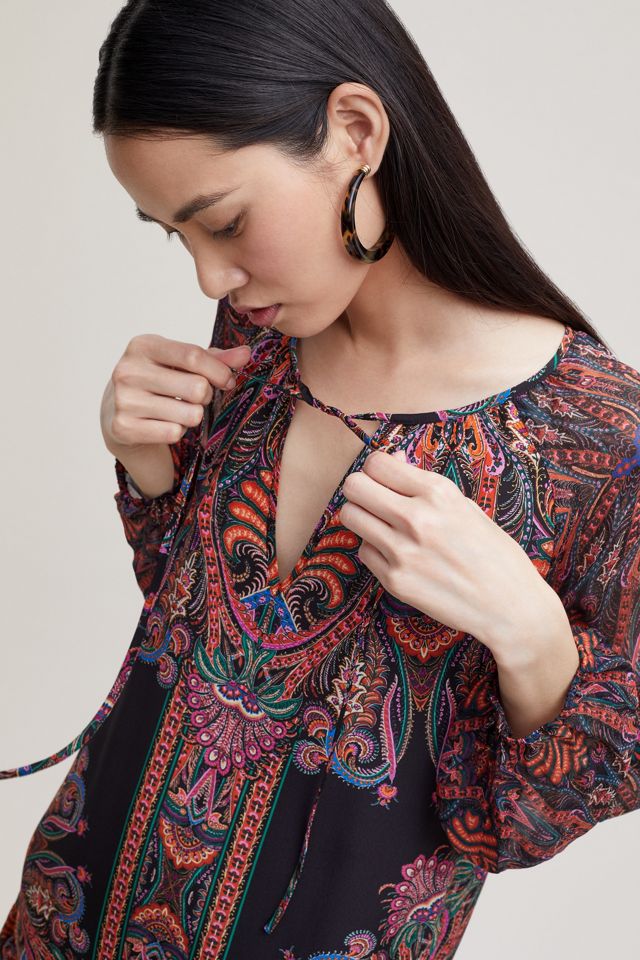 Robe en soie imprimée Kachel Einry #3