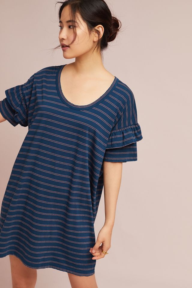 Current Elliott Winged T Shirt Dress Anthropologie