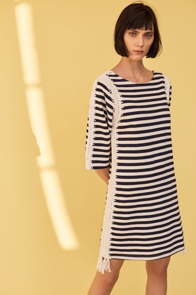 Nautical Patchwork Tunic Dress #4