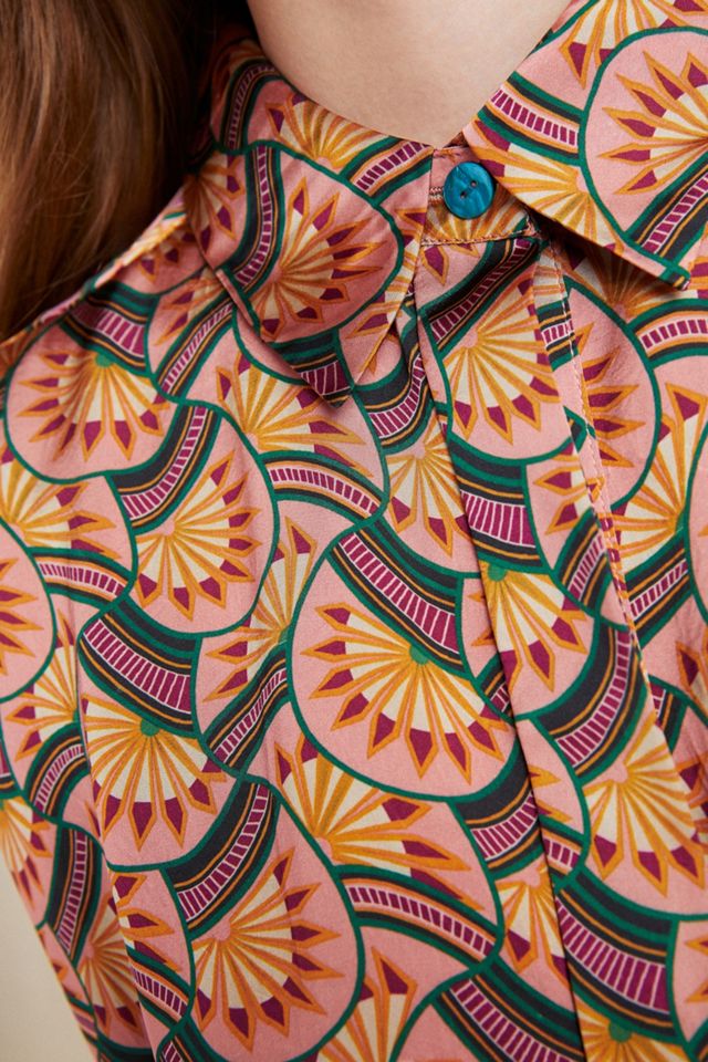 Edeline Abstract Shirtdress #2