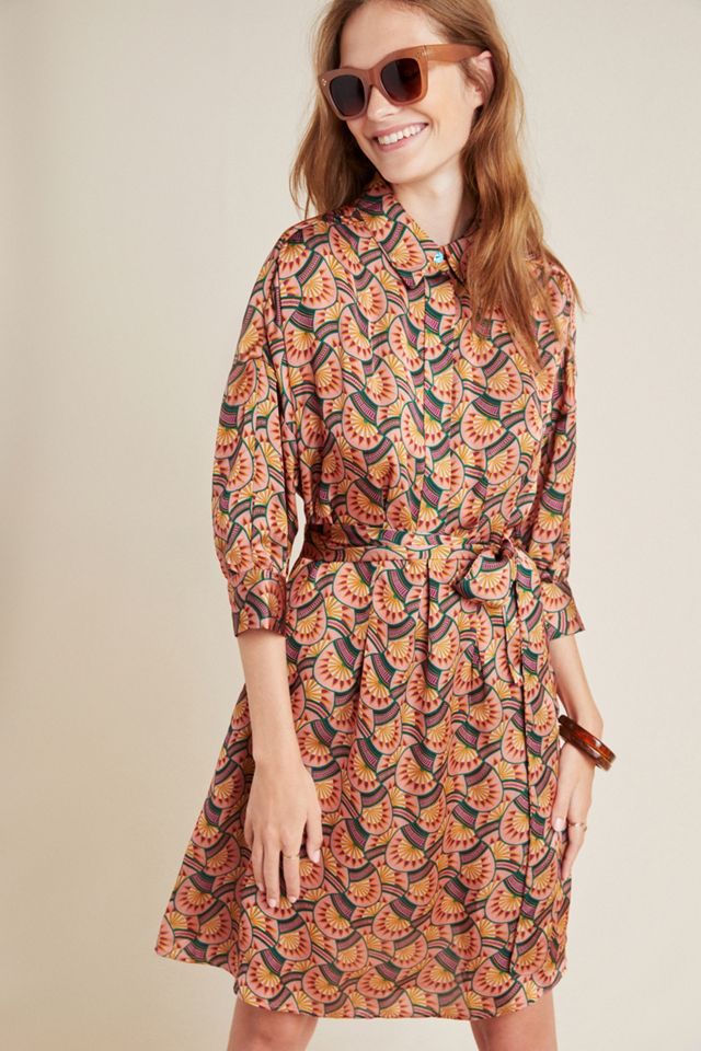 Edeline Abstract Shirtdress #3