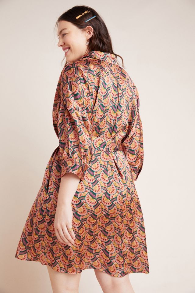 Edeline Abstract Shirtdress #5