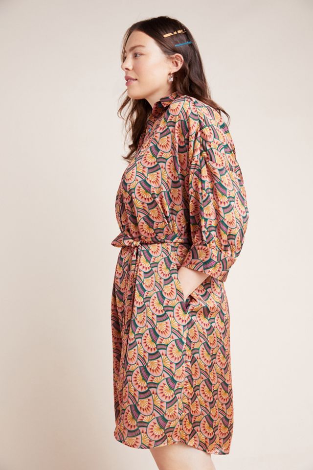 Edeline Abstract Shirtdress #6