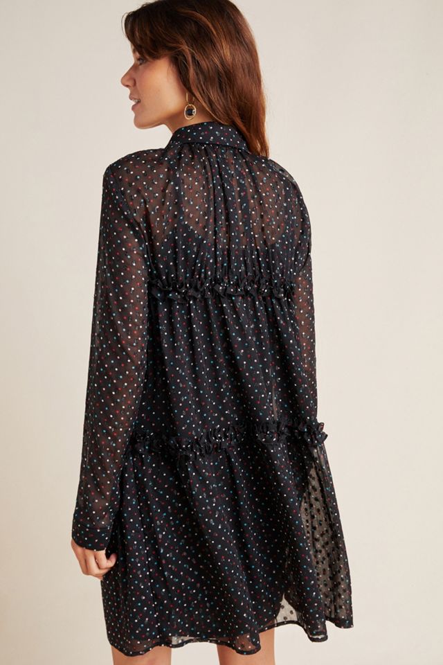 Haven Ruffled Polka Dot Tunic #1