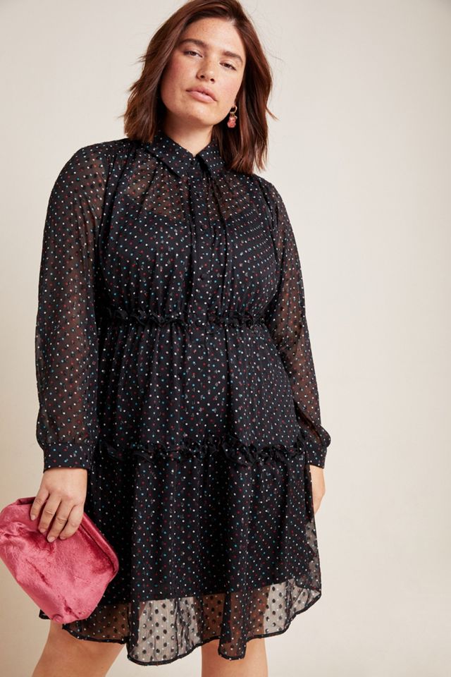 Haven Ruffled Polka Dot Tunic #3