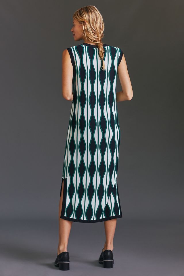 Eva Franco Mod Knit Midi Dress
