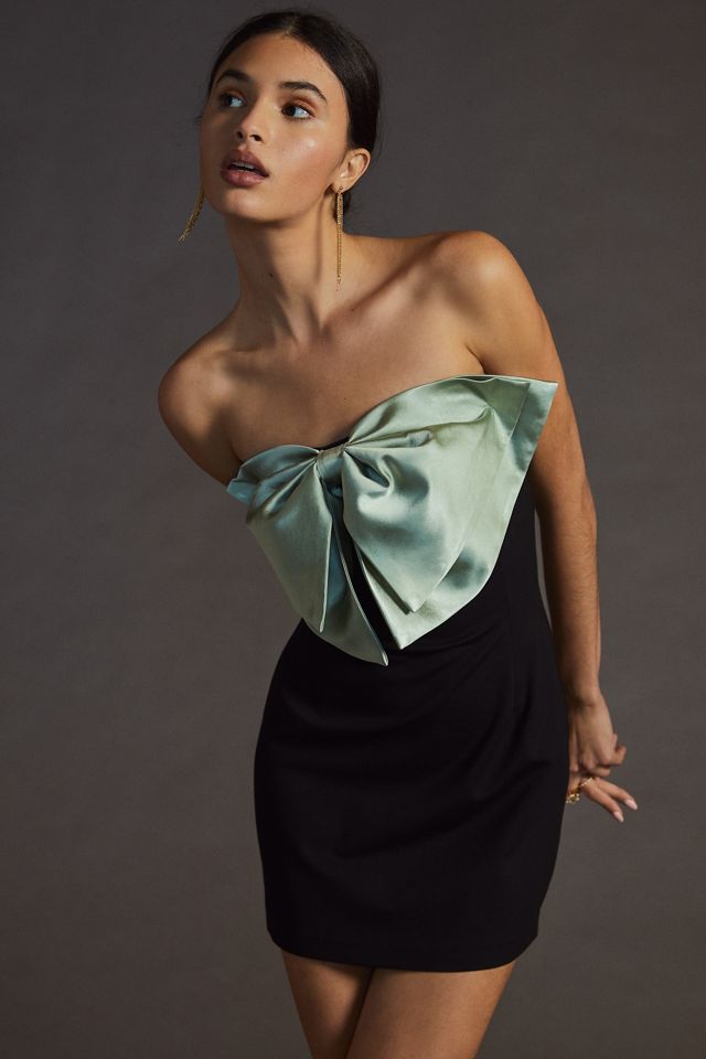 Eva Franco Bow-Tie Mini Dress