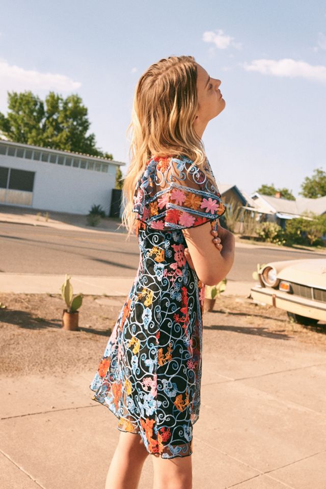 Ferrah Embroidered Dress #4