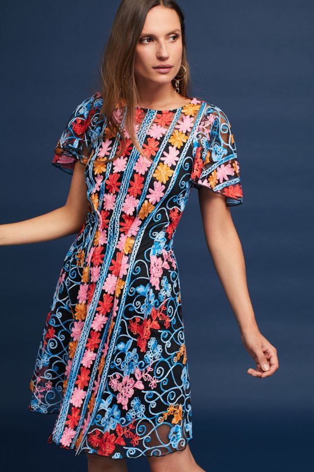 Ferrah Embroidered Dress #1