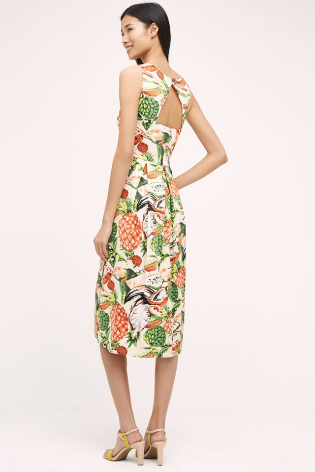 Pineapple Halter Dress #1