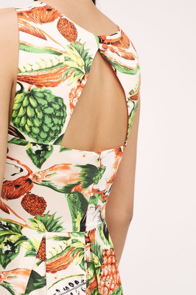 Pineapple Halter Dress #3