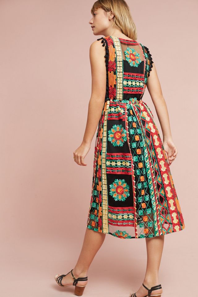 Saskia Embroidered Dress #3