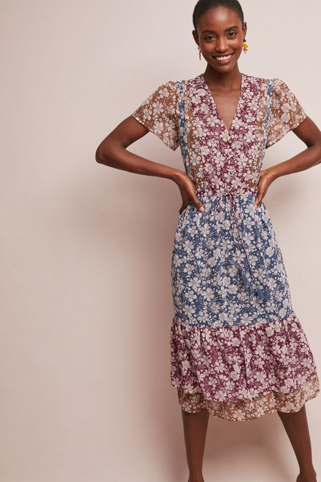 Desert Floral Midi Dress #2