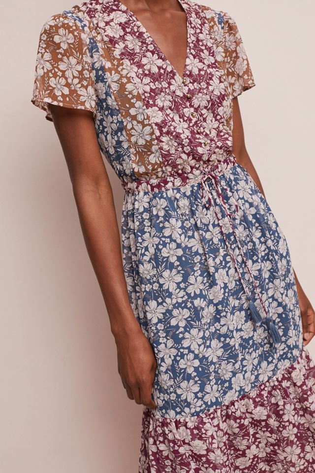 Desert Floral Midi Dress #3
