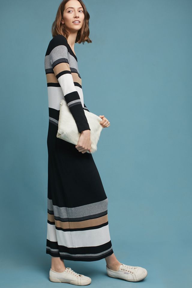 Norwich Striped Maxi Dress | Anthropologie