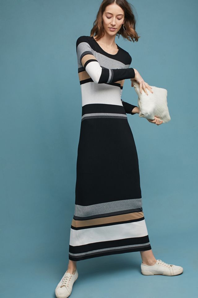 Norwich Striped Maxi Dress #2