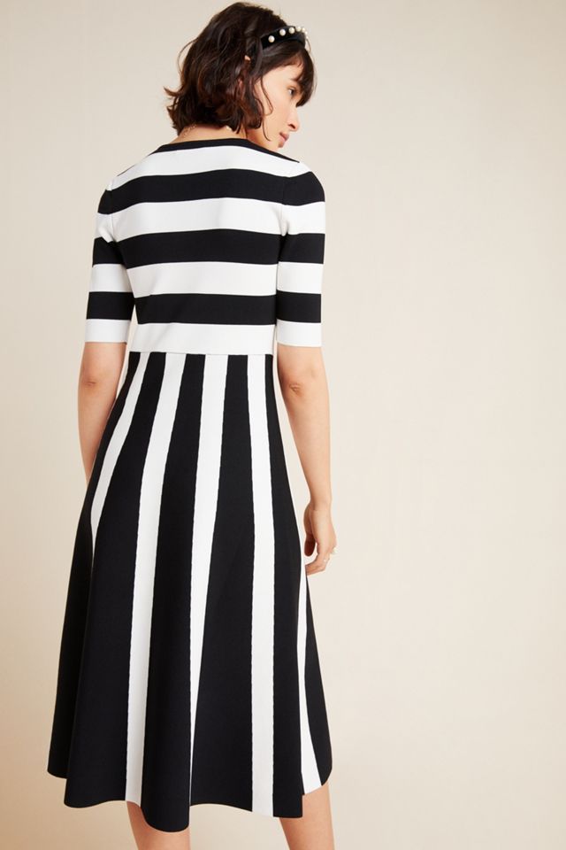 Tori Striped Sweater Dress #1