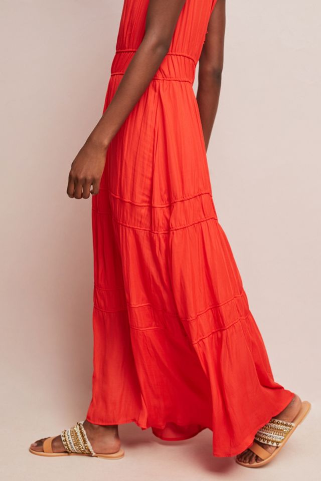 Goldenrod Maxi Dress #1