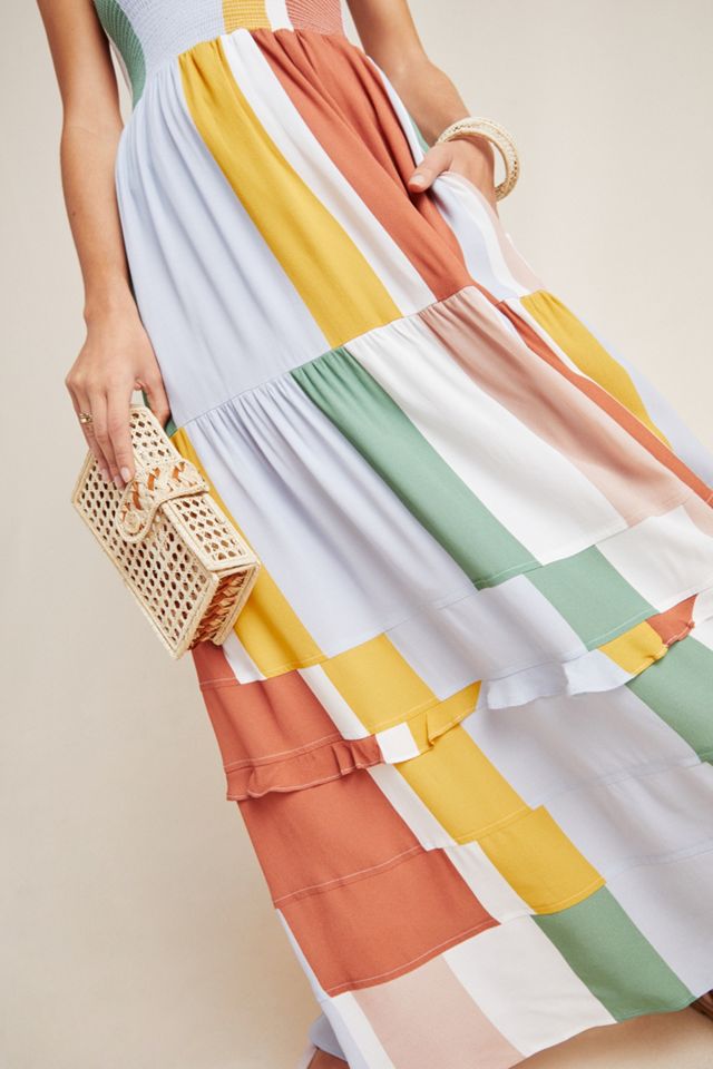 Sunny Striped Maxi Dress #2