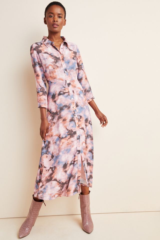 Cora Maxi Shirtdress #3