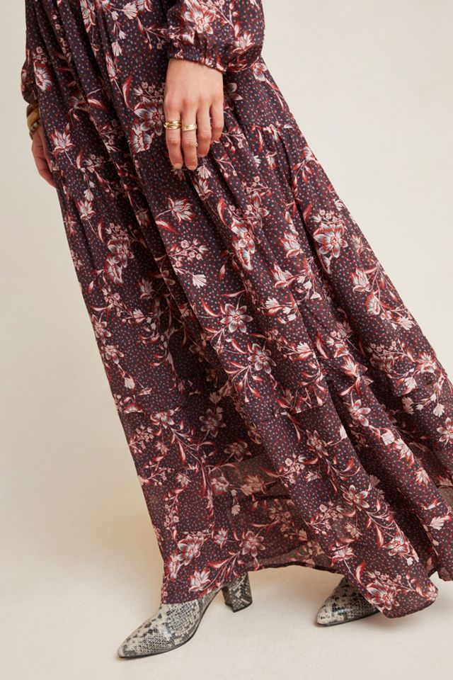 Dolan Left Coast Stratton Smocked Maxi Dress | Anthropologie