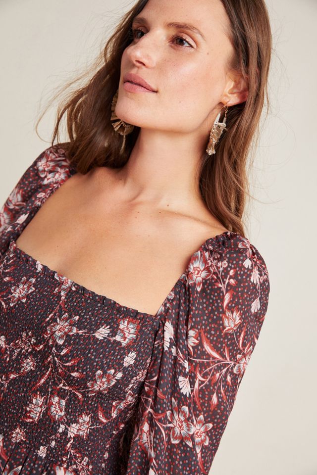 Dolan Left Coast Stratton Smocked Maxi Dress | Anthropologie
