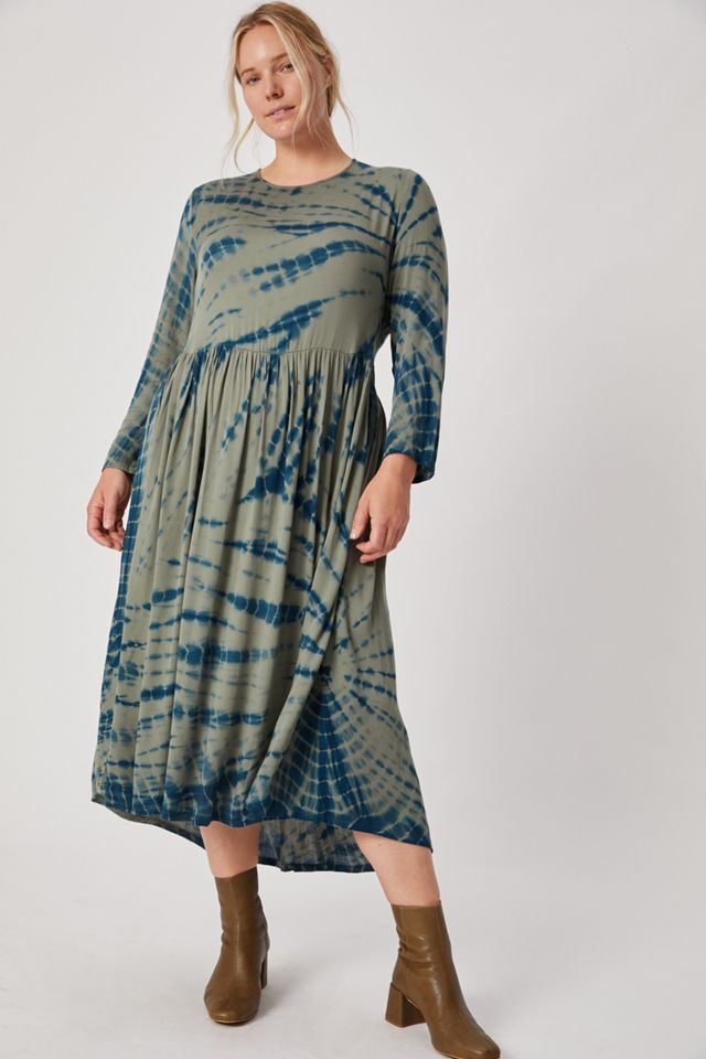 Eliska Tie-Dye Maxi Dress #3