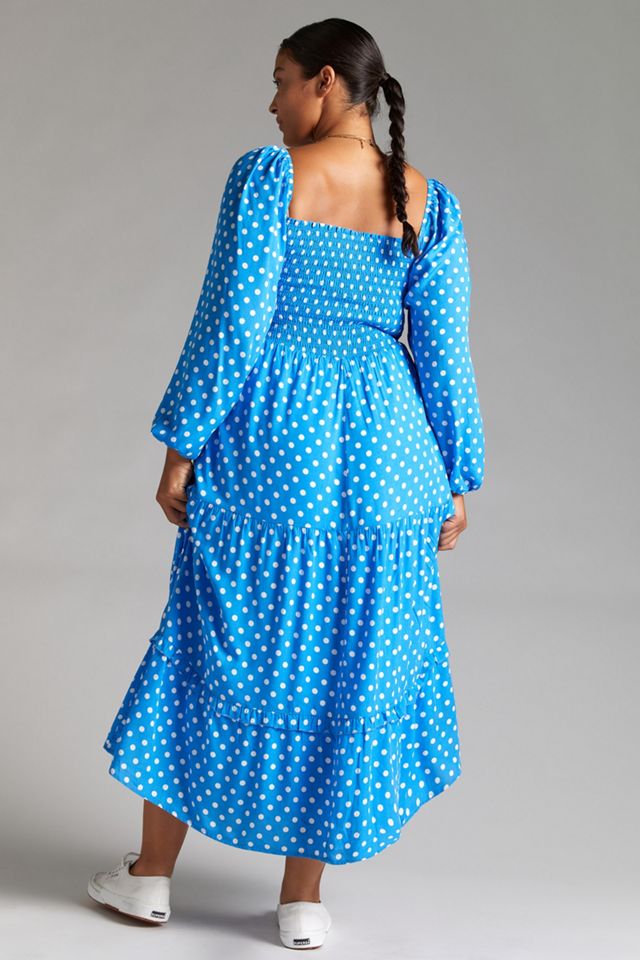 Smocked Midi Dress | Anthropologie