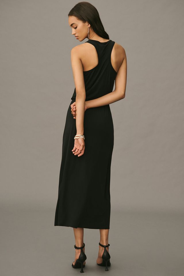 DOLAN Sleeveless Draped Maxi Dress #1