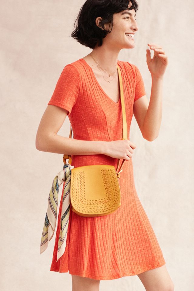 Ribbed Flare Dress #1