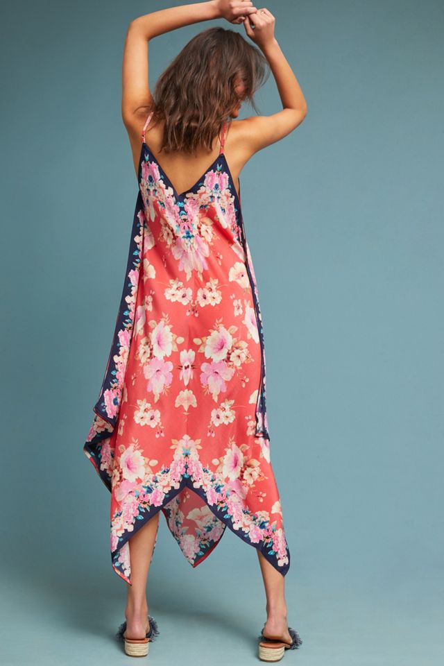 Silk Pansy Dress #3