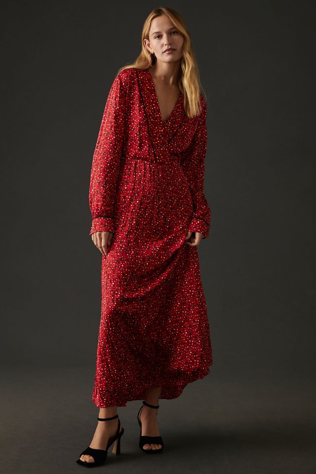 scotch and soda pleated dress Scotch & Soda Printed pleated dress
