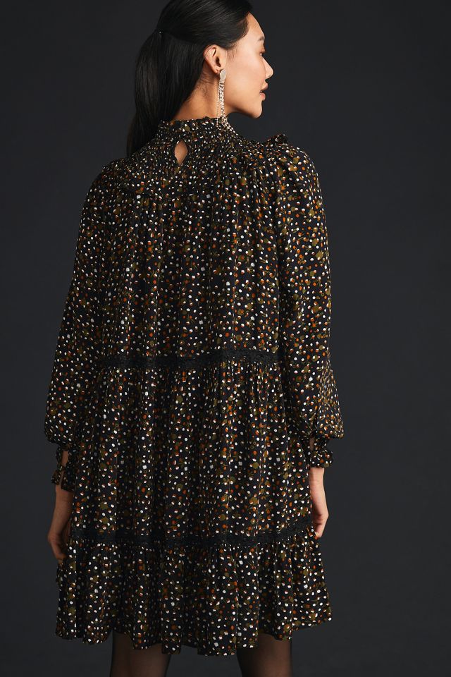 Scotch & Soda Smocked Mini Dress #1