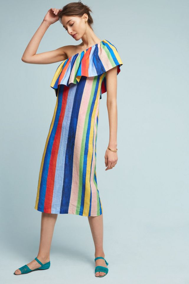 Ray Linen Midi Dress #1