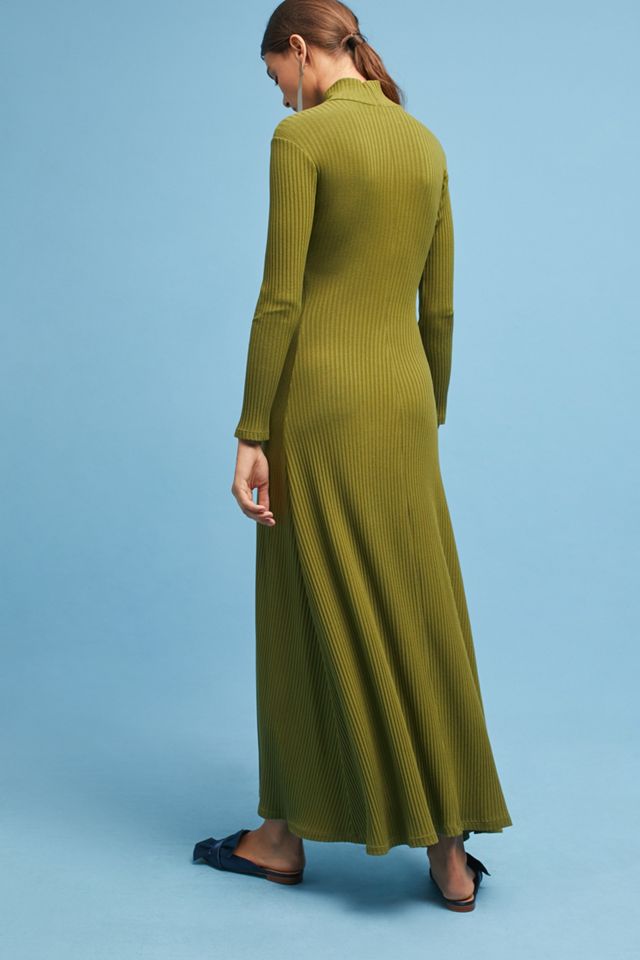 Mara Hoffman Ribbed Tie-Front Midi Dress #2