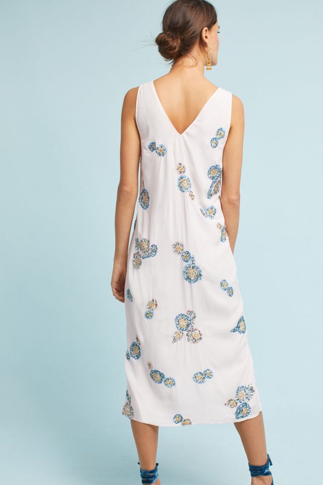 Floral Sequin Column Dress #3