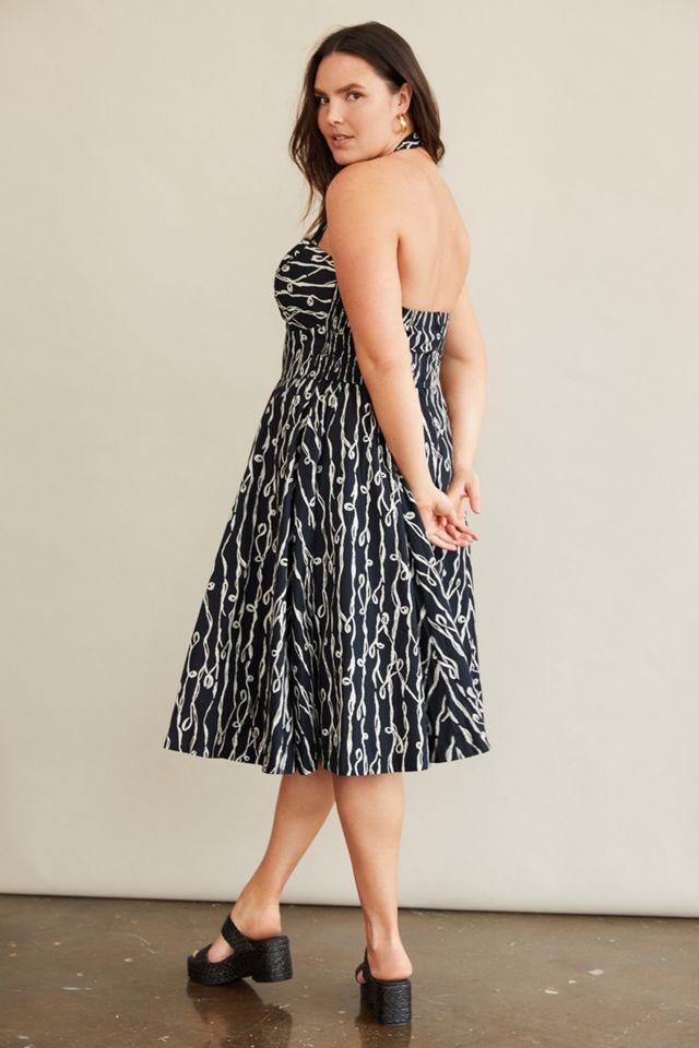 Cerys Halter Midi Dress #4