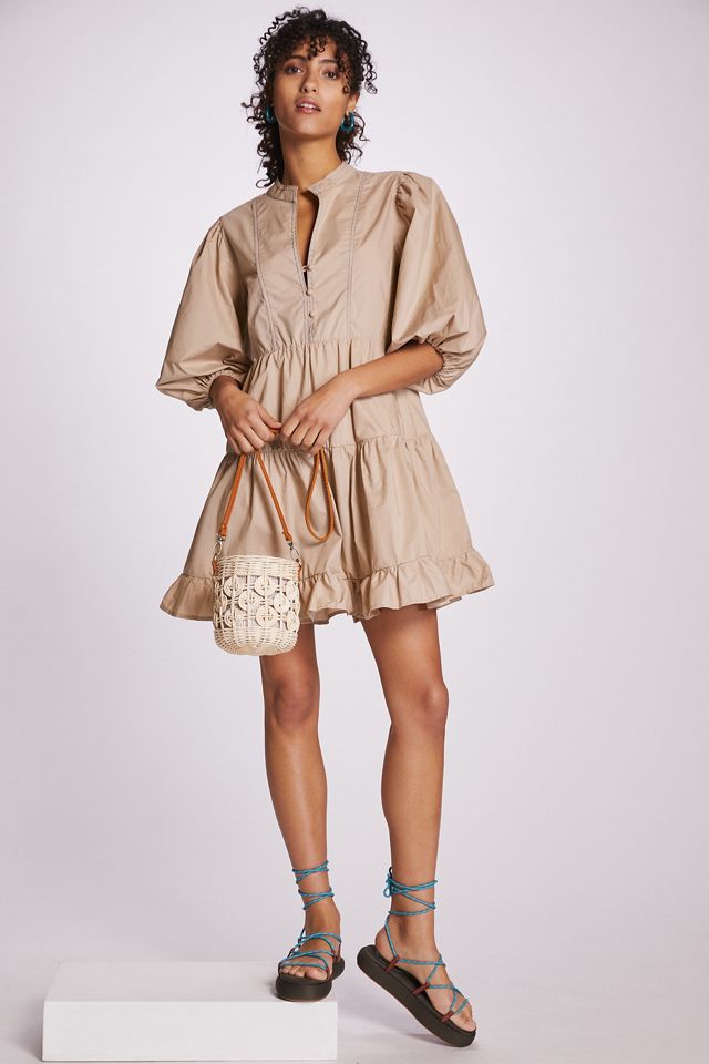 Ruffled Tunic Dress