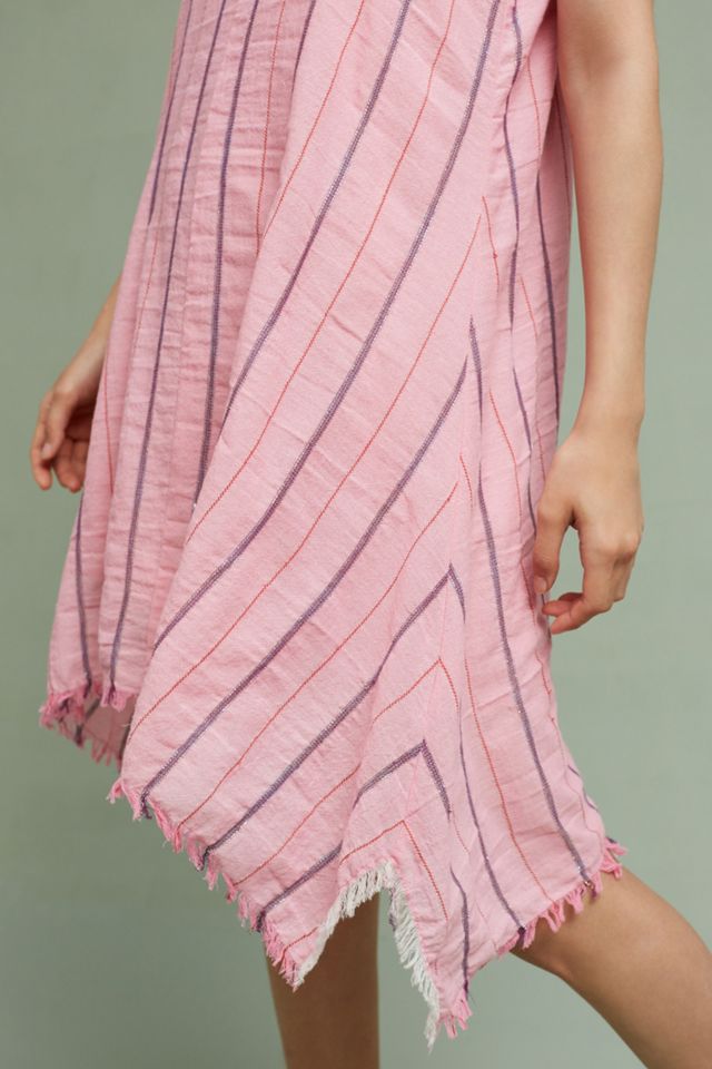 Yarn-Dyed Strappy Tunic Dress #2